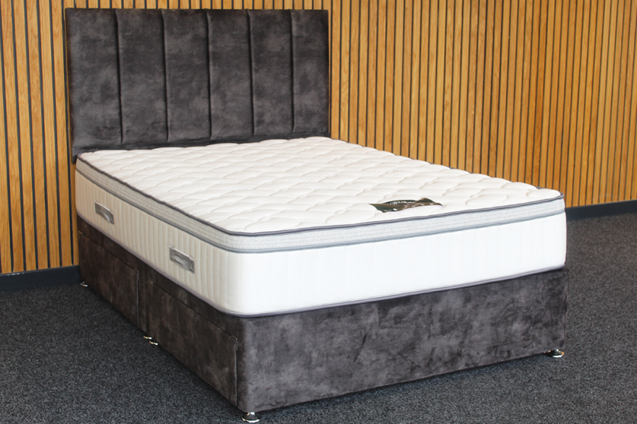 Saturn 2000 Divan Bed with Headboard